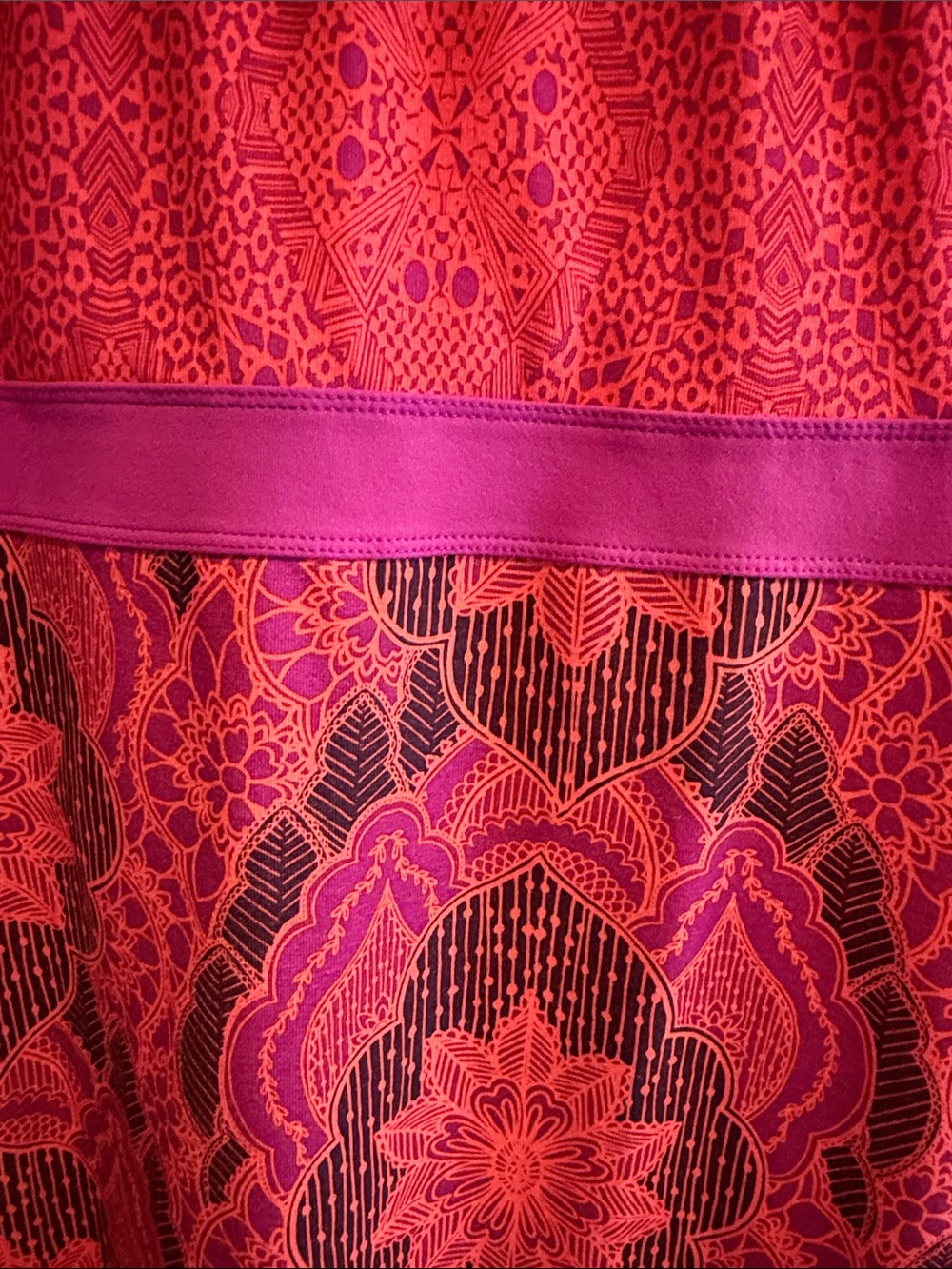 Prana Patterned Strappy Yoga Tank Top - Picture 2 of 7